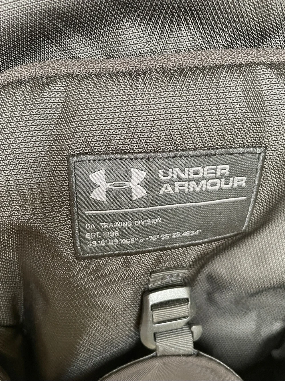Under Armour Black Tactical Style Backpack black